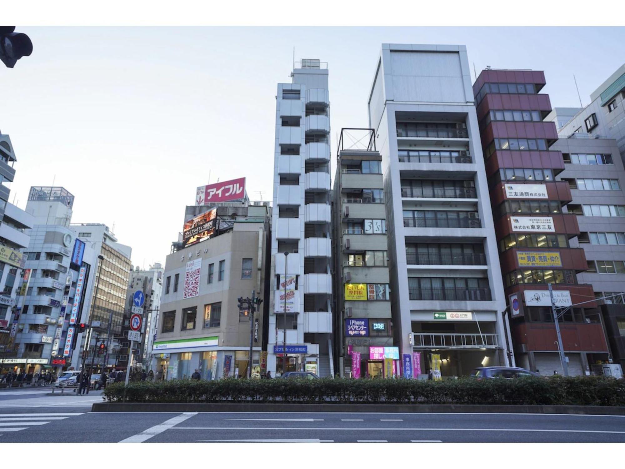 Male Only Capsule Inn Hamamatsucho - Vacation Stay 68799V Tokyo Exterior photo
